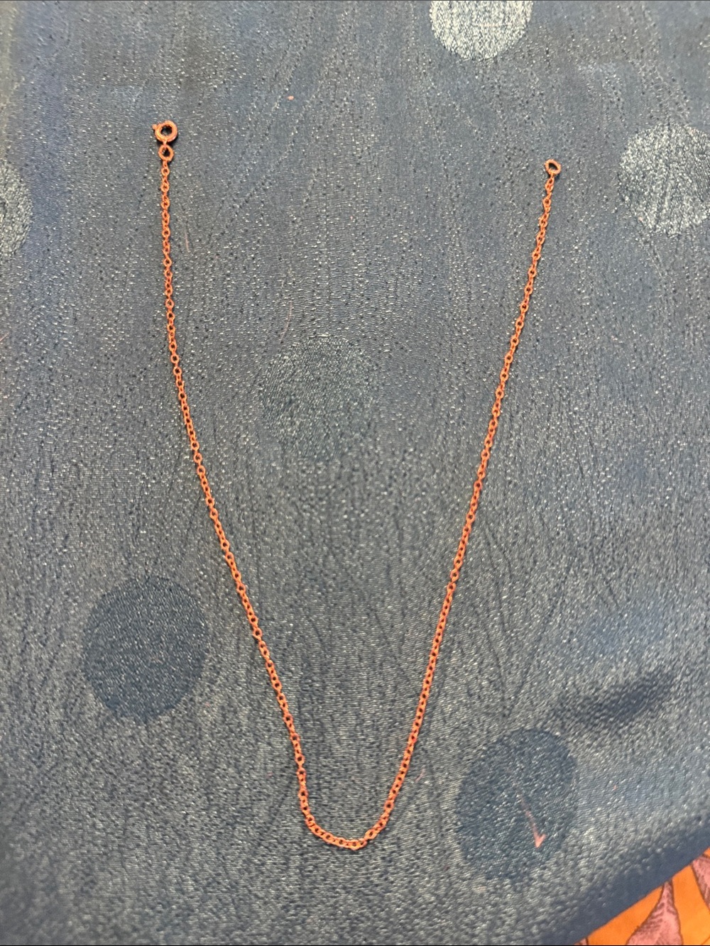 Delicate Gold filled anklet/ Necklace 12 inches